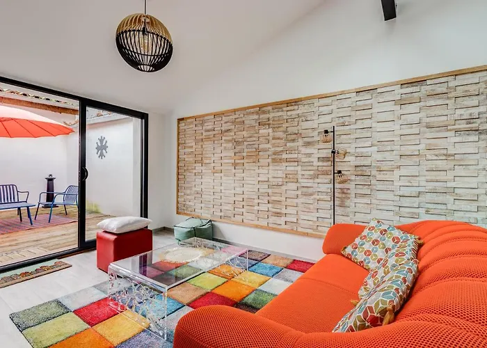 度假居 Espaces 55, Maison De Au Centre De *