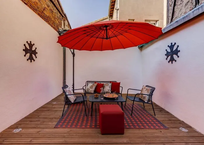 度假居 Espaces 55, Maison De Au Centre De 拉沃尔