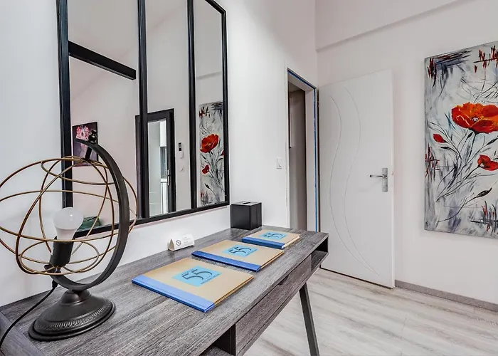 度假居 Espaces 55, Maison De Au Centre De *